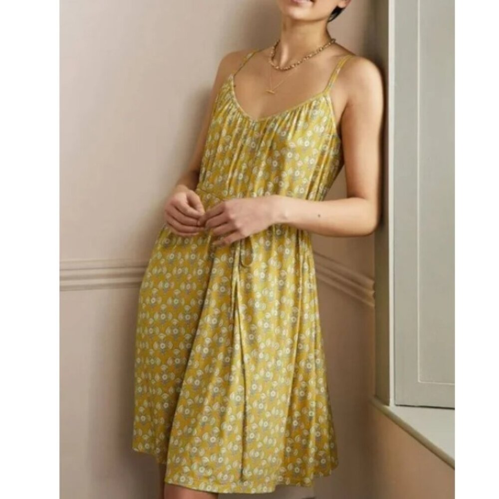Boden Tie Waist Jersey Dress